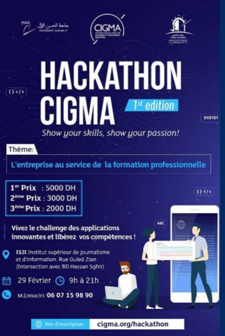 Hackathon CIGMA – FST Settat